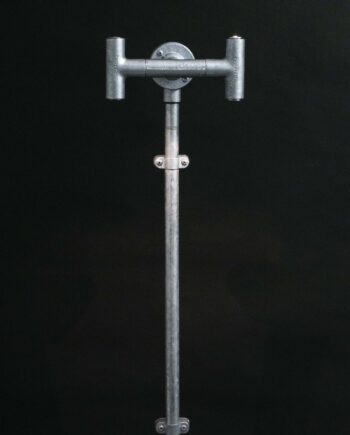 Conduit Riser Twin Tee. Industrial Style