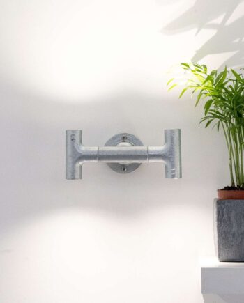 Conduit Twin Tee Wall Light