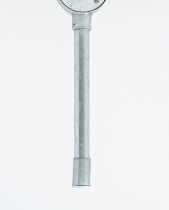 Limelight Garden Spigot 225 for Limelight Spike mounted garden lights. 20mm Galvanised Steel Tube