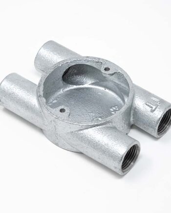 20mm Conduit H Box 4 way