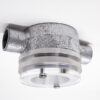 Conduit Ceiling Light Flat Top Pancake 12watt 1470lm