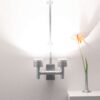 Drop Flat Top Pancake Twin Uplighter