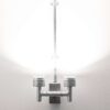 Drop Flat Top Pancake Twin Wall Uplighter