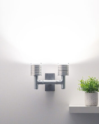Flat Top 70 Wall Uplighter Twin