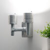 Wall Mounted Uplighter Twin Bracket